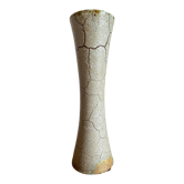 Vase Diabolo années 60/70 Accolay signé effet craquelé