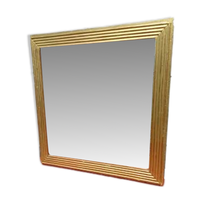 Miroir bois et stuk doré