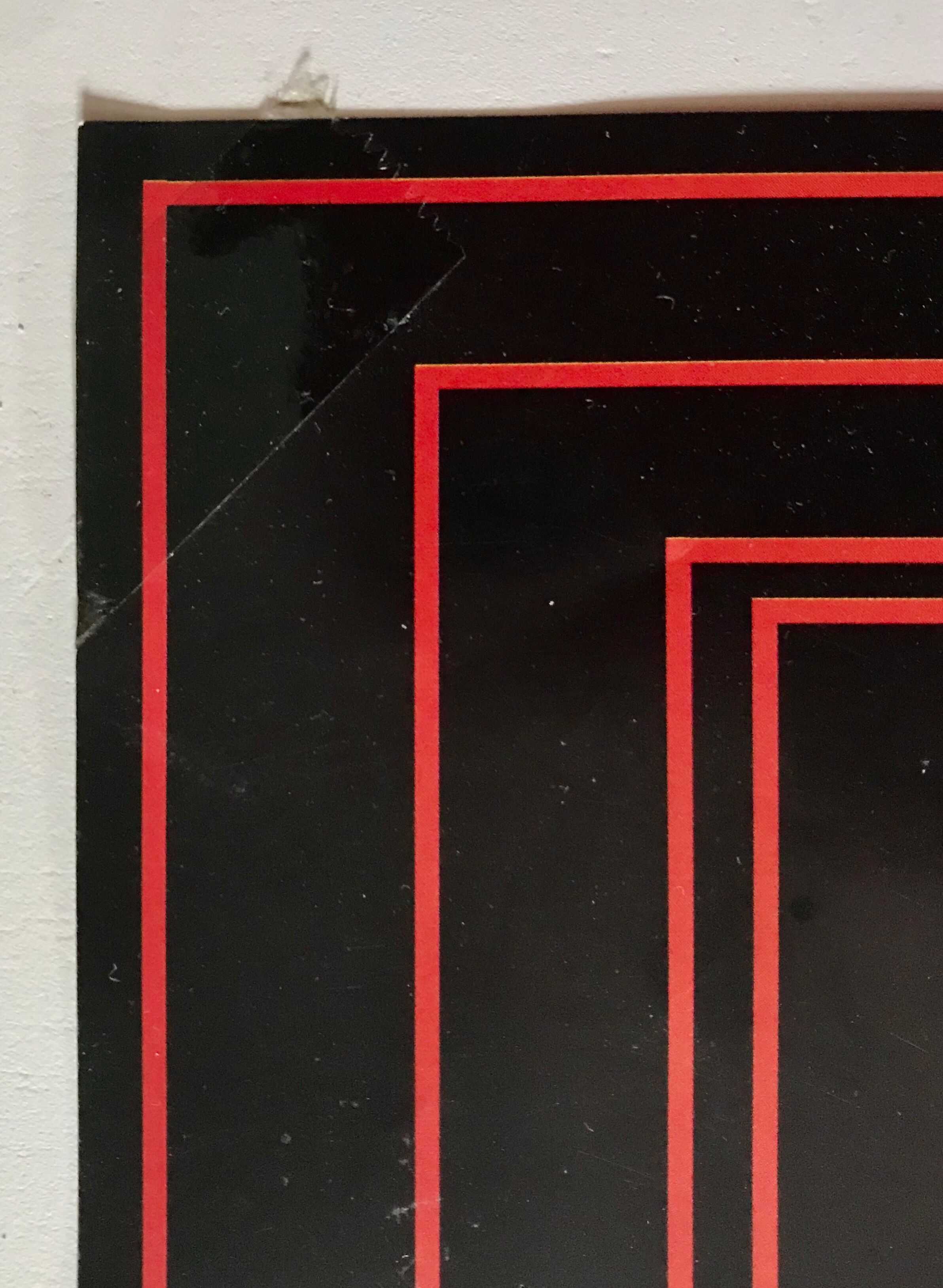 Original poster exhibition Vasarely 1998