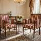 A pair of antique armchairs from the late 19th century, France. After renovation.