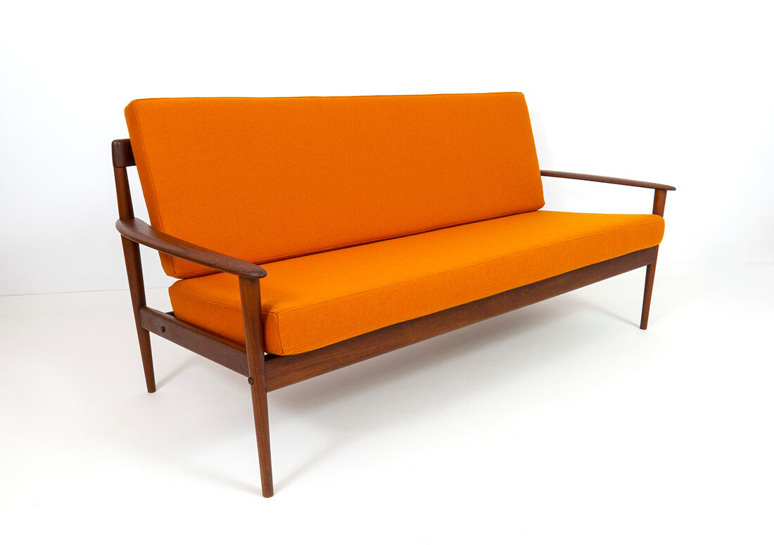 Teak Sofa by Grete Jalk for Poul Jeppesen