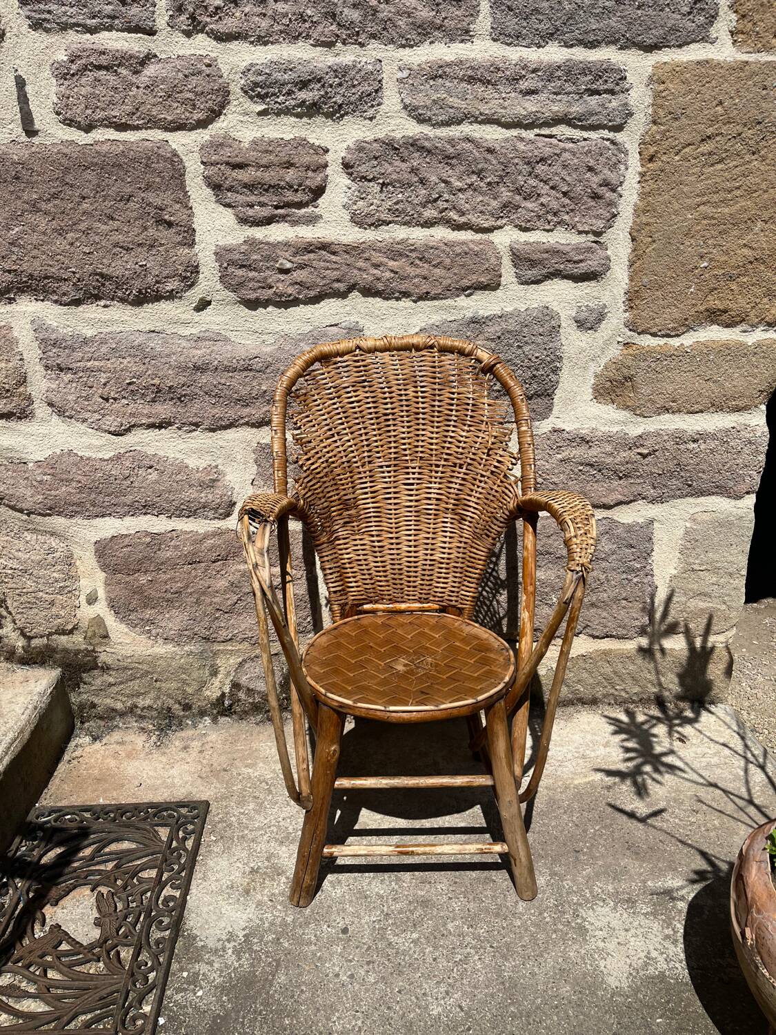 Chaise en châtaignier