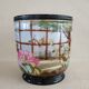 Napoleon III porcelain pot cover
