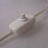 Minimalist table lamp in aluminium, Germany, 1960s