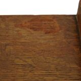 commode vintage à motif damier au design scandinave