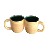 Pair of vintage mugs