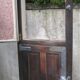 Door of fridge or cooler for slaughter in oak 50s
