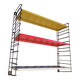 Tomado shelf with 3 shelves