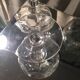 Set of 3 vierzon crystal glasses emma model 1930 1940