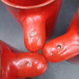 Brother Cloutier Robert Jean ceramic mug 50 60 Jouve Rivière Paul Chambost