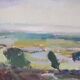 Helge Cardell, Swedish Modern Painting, 1960s, Oil on Canvas, Framed