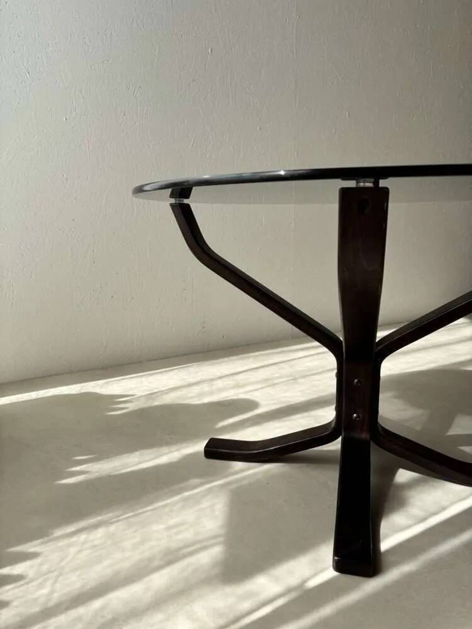 Table d'appoint vintage Falcon Vatne Møbler années 1970