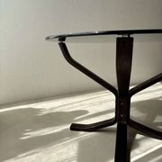Table d'appoint vintage Falcon Vatne Møbler années 1970