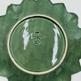 Grande soupière en barbotine fraise avec louche et plateau Bordallo Pienher