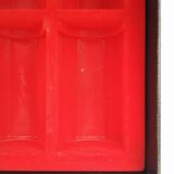 Set of 6 water glasses - vintage crystal choppes