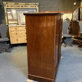 C19th linen press cupboard by Heals