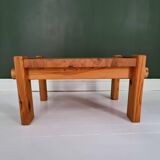 Modern Scandinavian coffee table in pine by Yngve Ekström