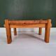 Modern Scandinavian coffee table in pine by Yngve Ekström