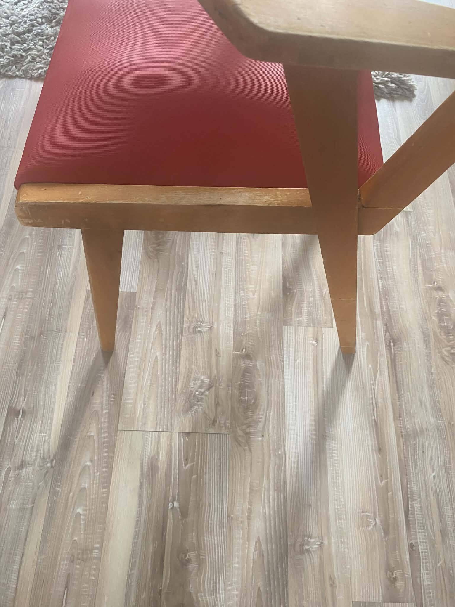 Vintage Bridge armchairs with compass legs – 1950s/60s