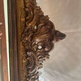 Trumeau ancien bois doré