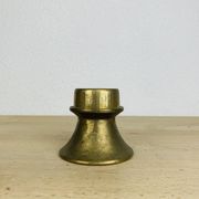 Bougeoir laiton doré style scandinave, vintage