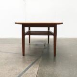 Mid-century Danish teak coffee table by Grete Jalk for Glostrup.