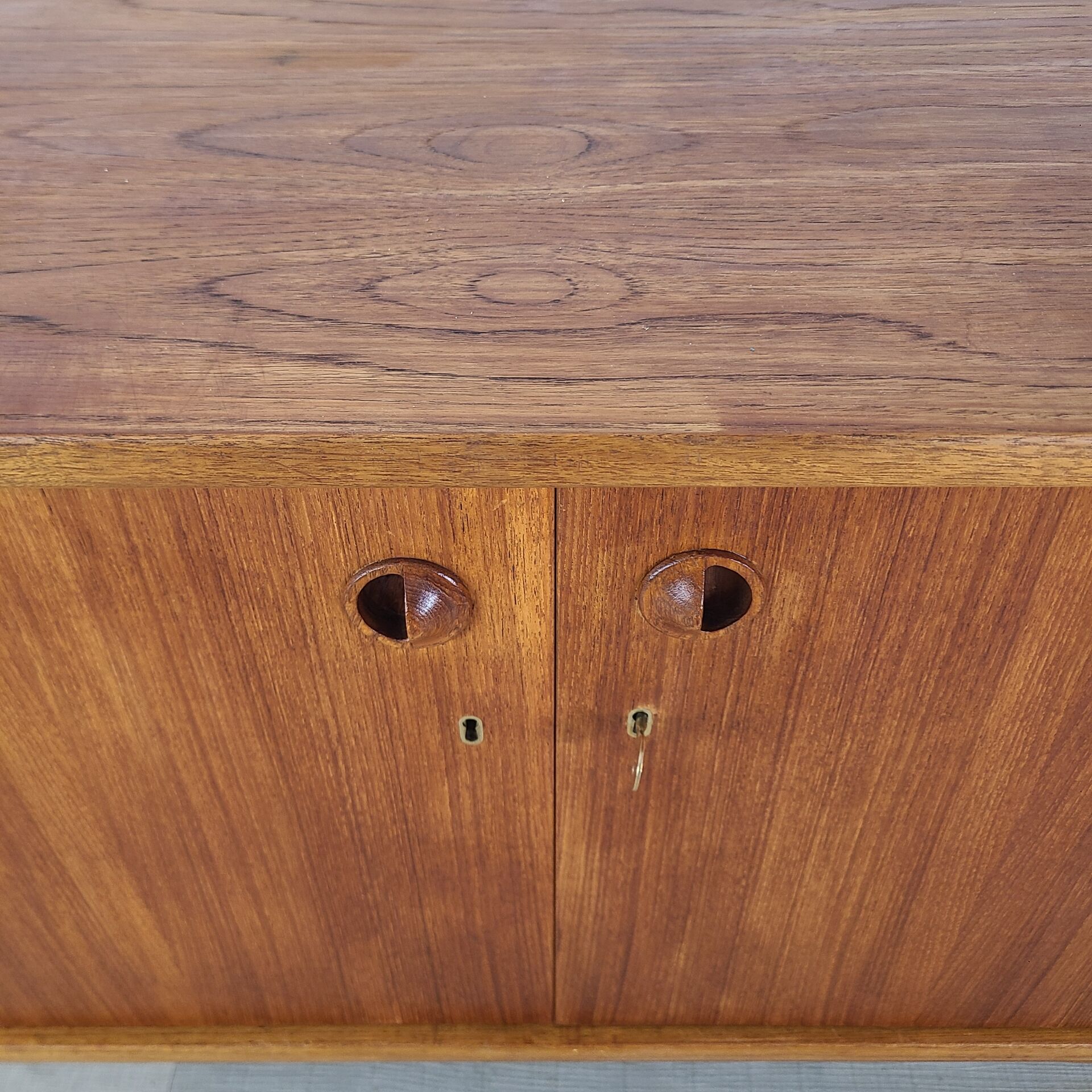 Vintage 1960s Scandinavian teak sideboard