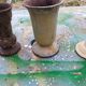 Lot of 6 Cast Iron Vases from 1900 from Charleville-Mézières