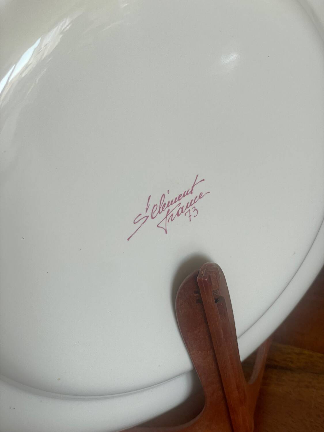 St. Clement bird plate