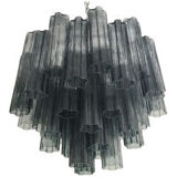 Lustre en verre de murano gris « tronchi » d60