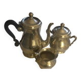 Pewter tea set