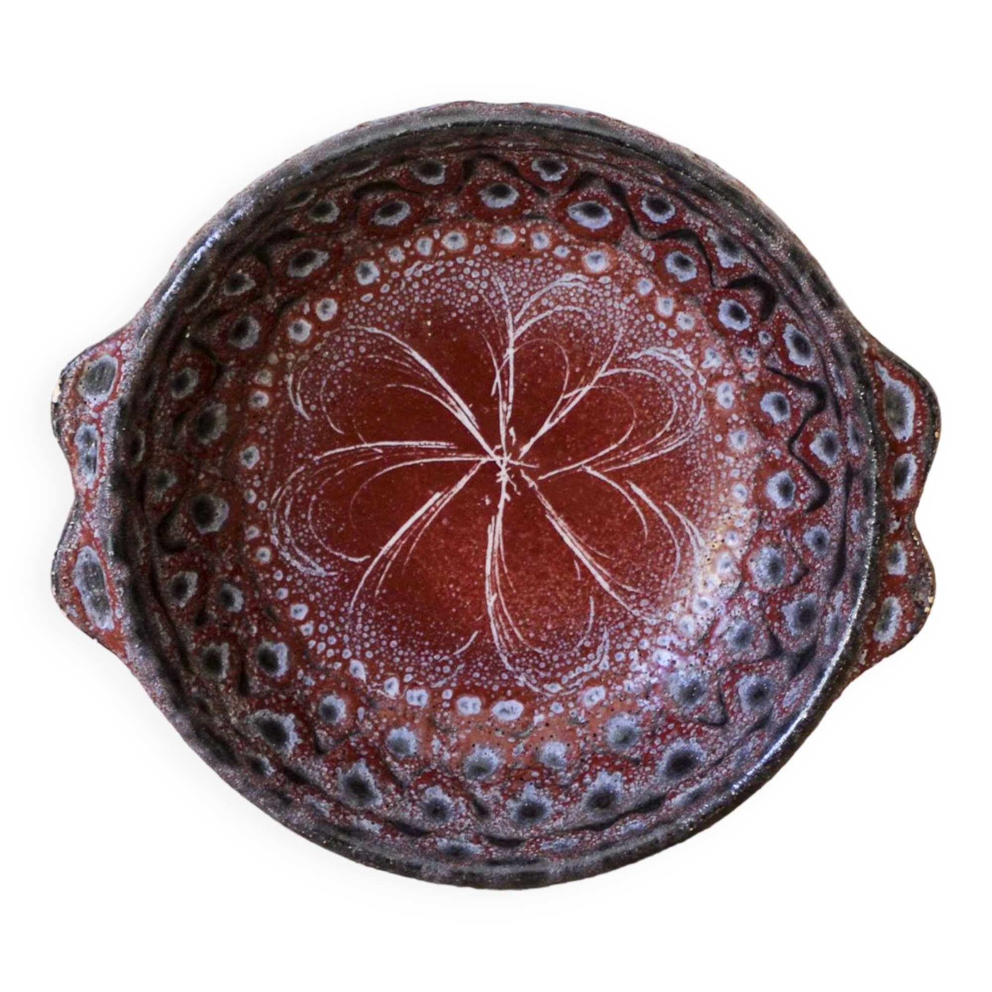 Empty ceramic pocket cup by Jean Austruy