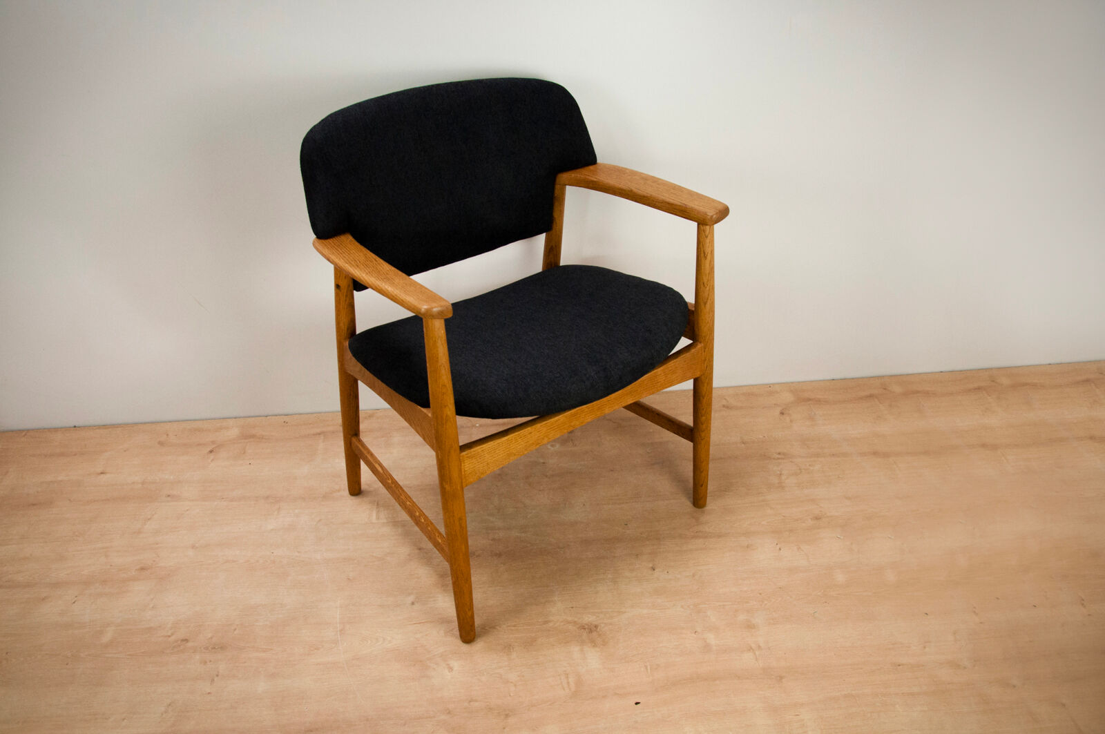 Mid-Century Armchairs by A. B. Madsen & E. Larsen, Set of 2