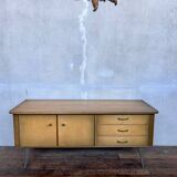 Vintage bi-color TV cabinet