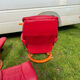 Pair of armchairs Ekornes and ottoman