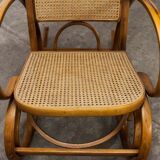 Rocking-chair Thonet 1900 cannage