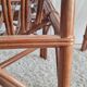Paire de fauteuils en rotin vintage circa années 70