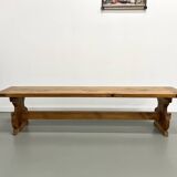 Pine bench, France, 1970
