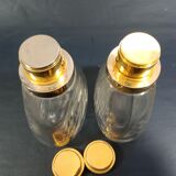 2 spray bottles cut crystal Marcel Franck "brumaire"