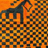 Natural handmade Moroccan rug 3 x 2 m