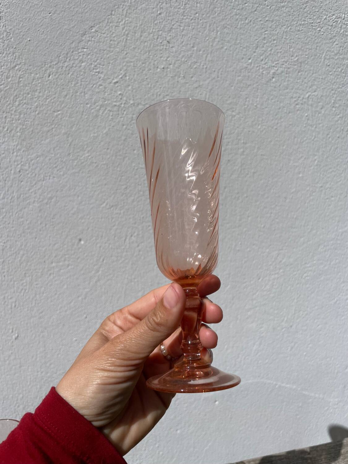 6 Rosaline champagne flutes