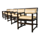 Mid-Century Modern Set of 6 Armchairs by Edward Wormley for Dunbar