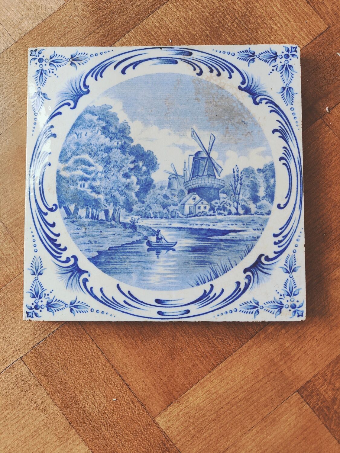 St Amand Nord Hamage ceramic tile trivet