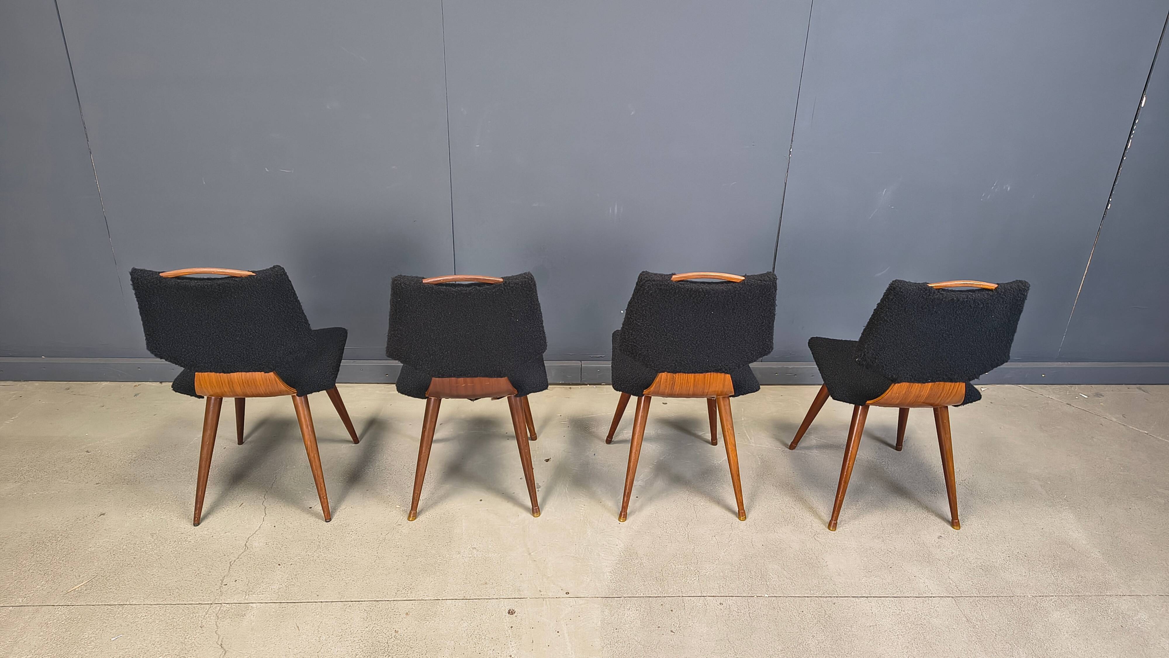 Mid-century Scandinavian dining chairs, 1960s