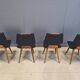 Mid-century Scandinavian dining chairs, 1960s