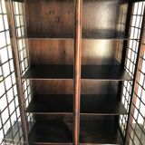 Bamboo and glass display case