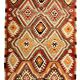 Red Brown Tribal Turkish Kilim Rug 146x292Cm SK 35174