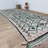 Vintage Berber abstract rug 375 X 132 CM