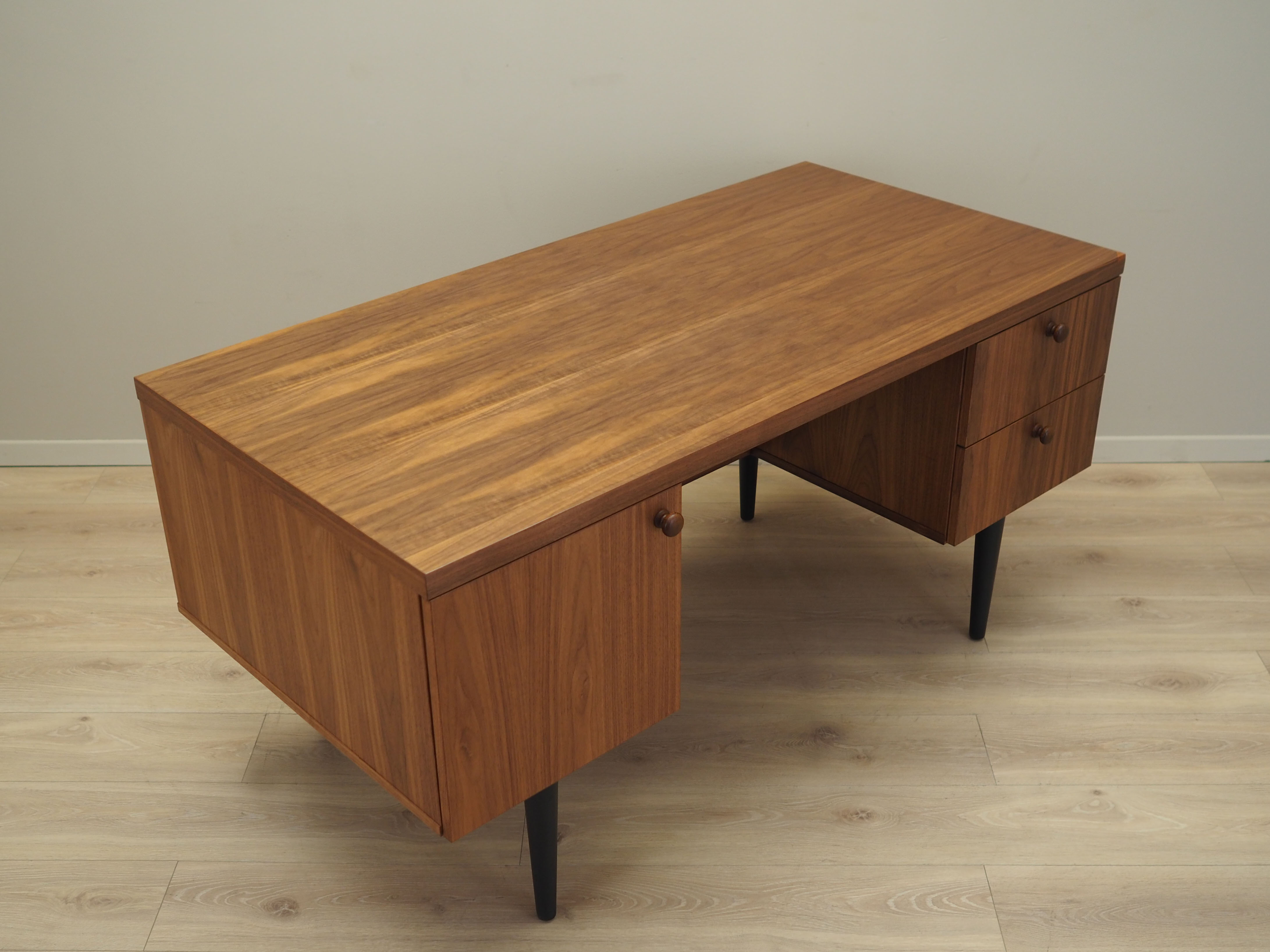 Walnut desk, Danish design, 1990s, production: Denmark
