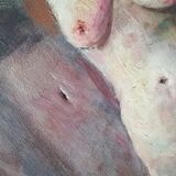 Huile sur toile / nu années 1900-20